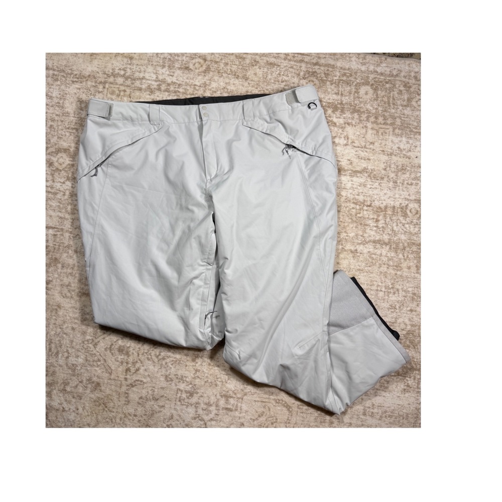 Eddie Bauer Snow Pants Womens 3X Gray Good Insulated Ski Snowboard Outdoor